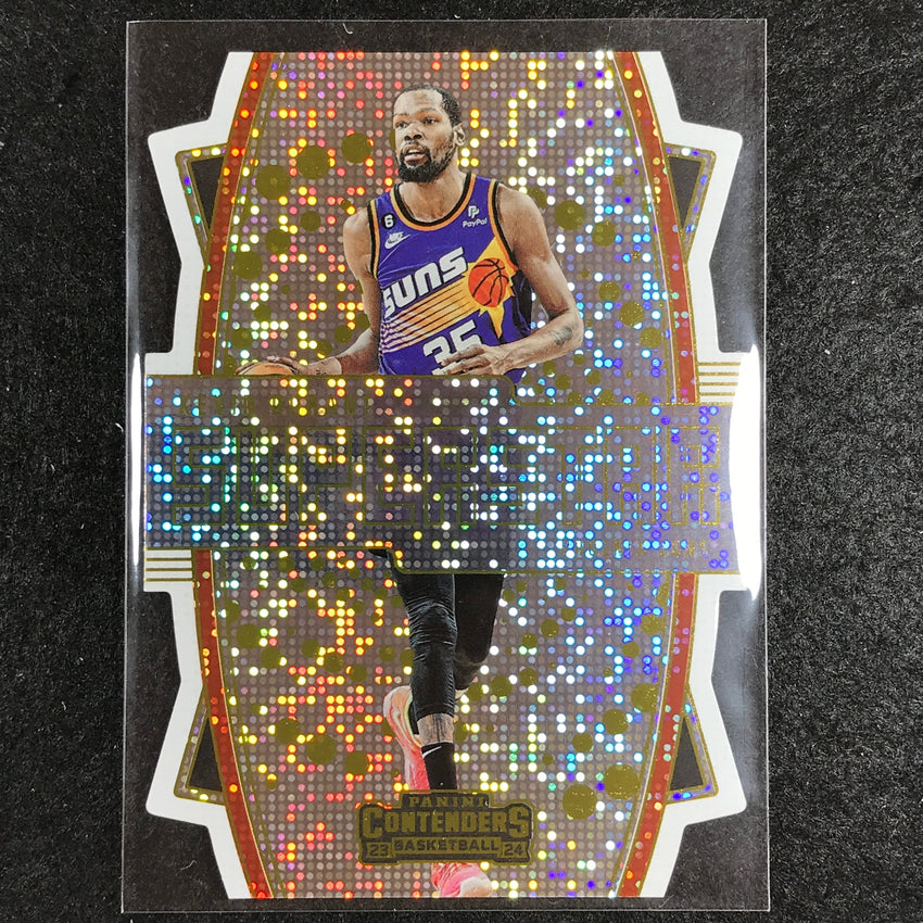 2023-24 Contenders KEVIN DURANT Superstar Die-Cut Base #8