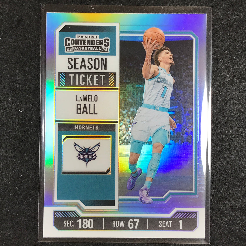 2023-24 Contenders LAMELO BALL Season Ticket Premium Edition #26