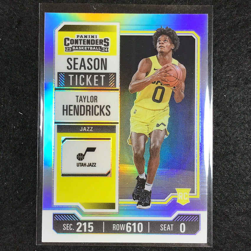 2023-24 Contenders TAYLOR HENDRICKS Season Ticket Rookie Premium Edition #43