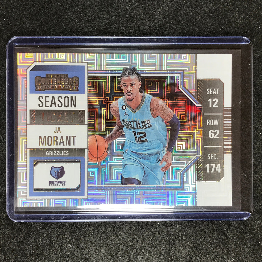 2023-24 Contenders JA MORANT Season Ticket Variation #74