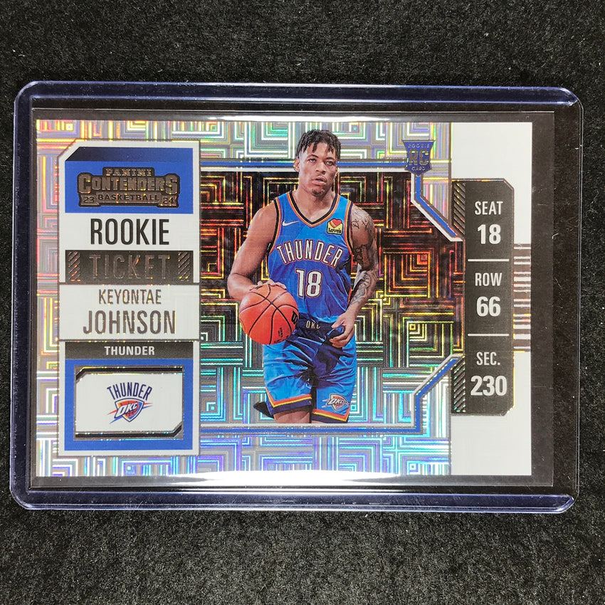 2023-24 Contenders KEYONTAE JOHNSON Rookie Ticket Variation #138
