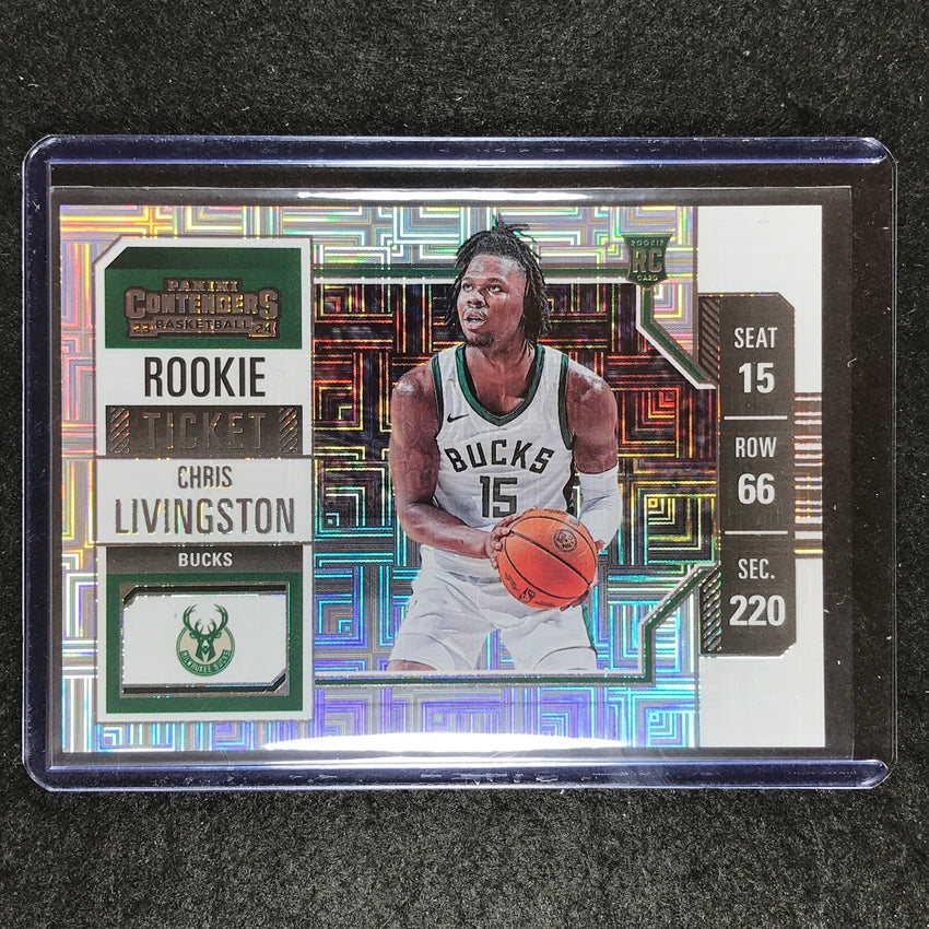 2023-24 Contenders CHRIS LIVINGSTONE Rookie Ticket Variation #142