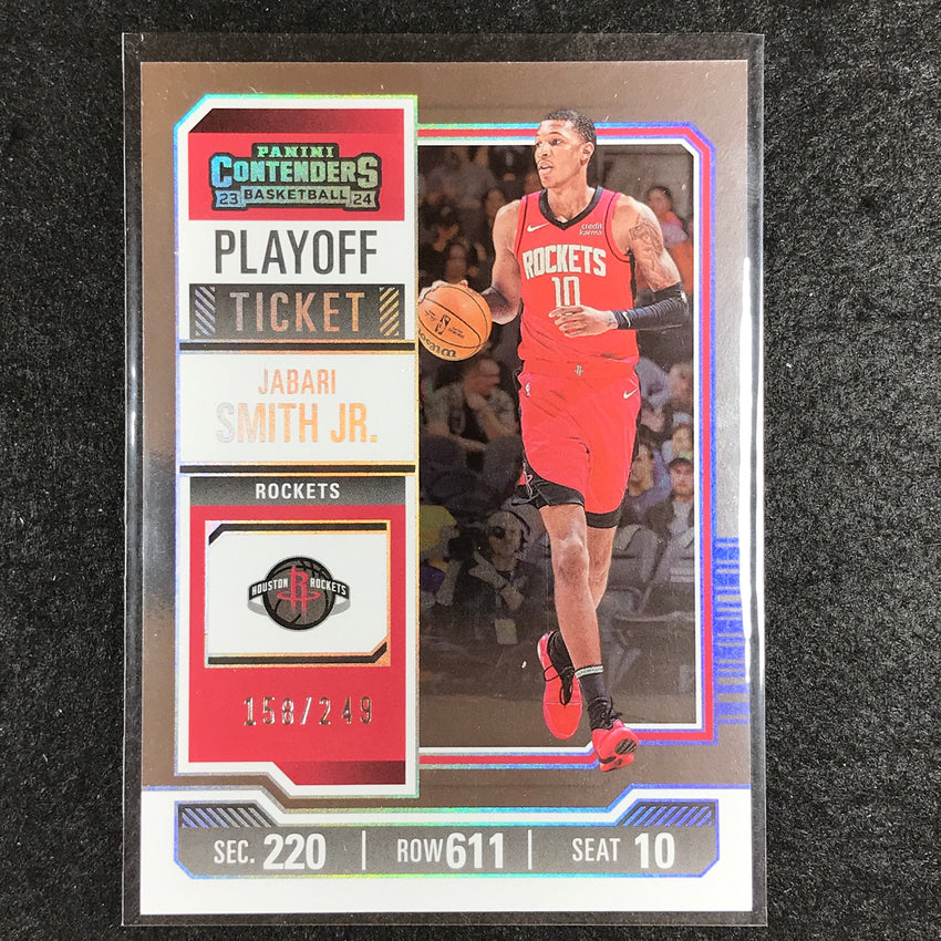 2023-24 Contenders JABARI SMITH JR. Playoff Ticket 158/249