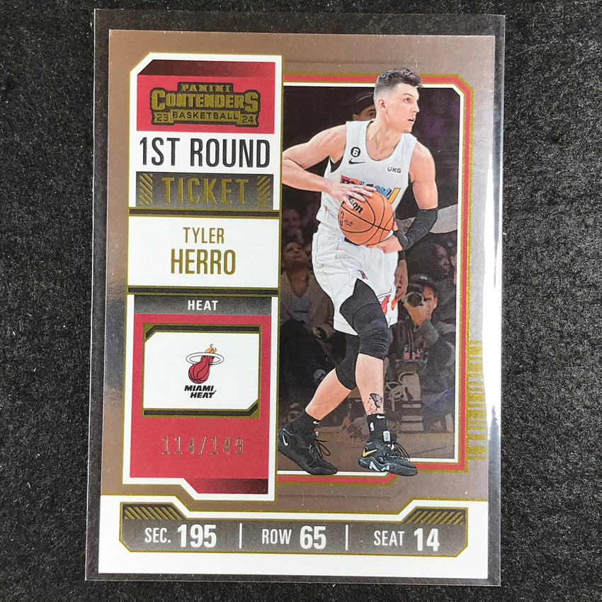 2023-24 Contenders TYLER HERRO First Round Ticket 114/149