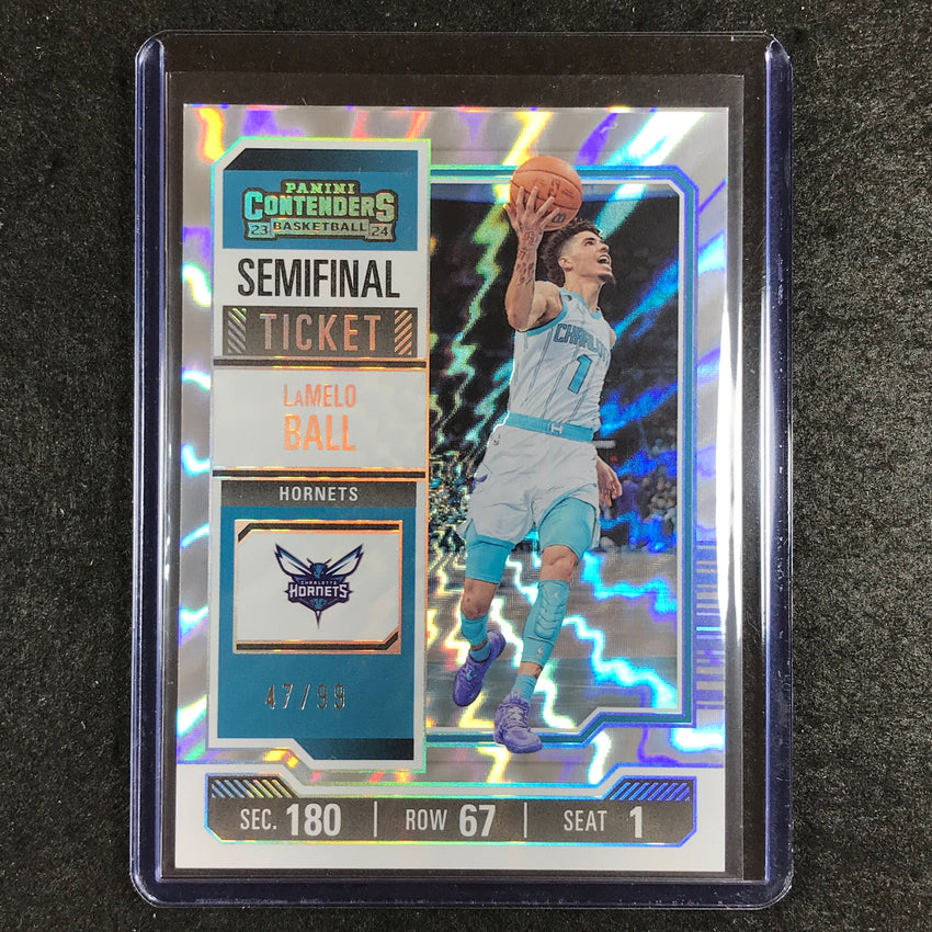 2023-24 Contenders LAMELO BALL Semifinal Ticket 47/99