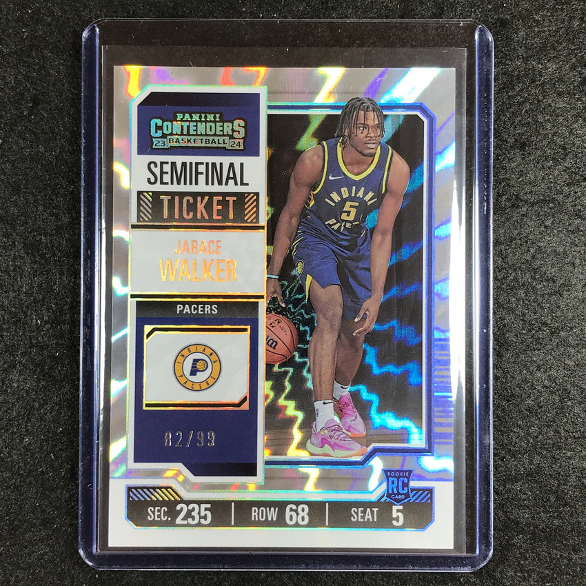 2023-24 Contenders JARACE WALKER Rookie Semifinal Ticket 82/99
