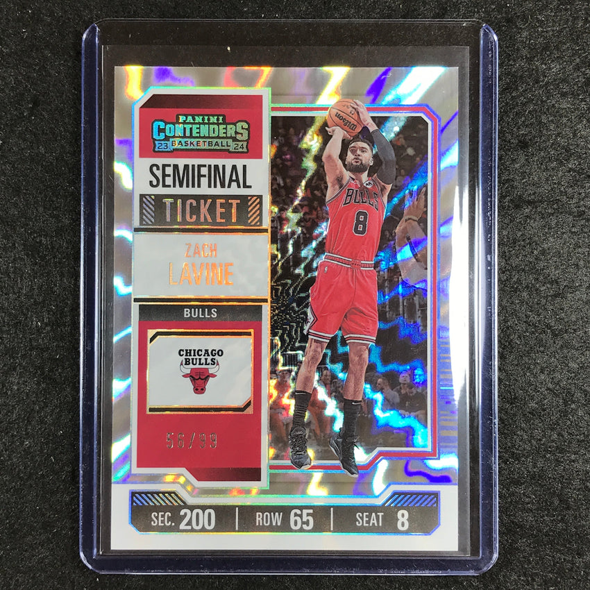 2023-24 Contenders ZACH LAVINE Semifinal Ticket 56/99
