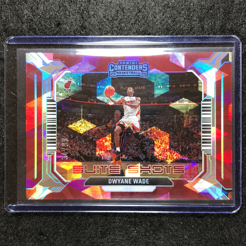 2023-24 Contenders DWYANE WADE Suite Shots Playoff Ticket 34/99