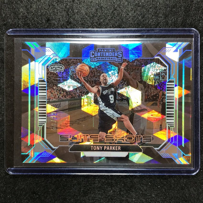 2023-24 Contenders TONY PARKER Suite Shots Playoff Ticket 59/99