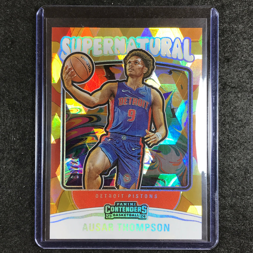 2023-24 Contenders AUSAR THOMPSON Supernatural Rookie Playoff Ticket 47/99