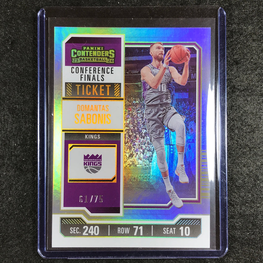 2023-24 Contenders DOMANTAS SABONIS Conference Finals Ticket 61/75