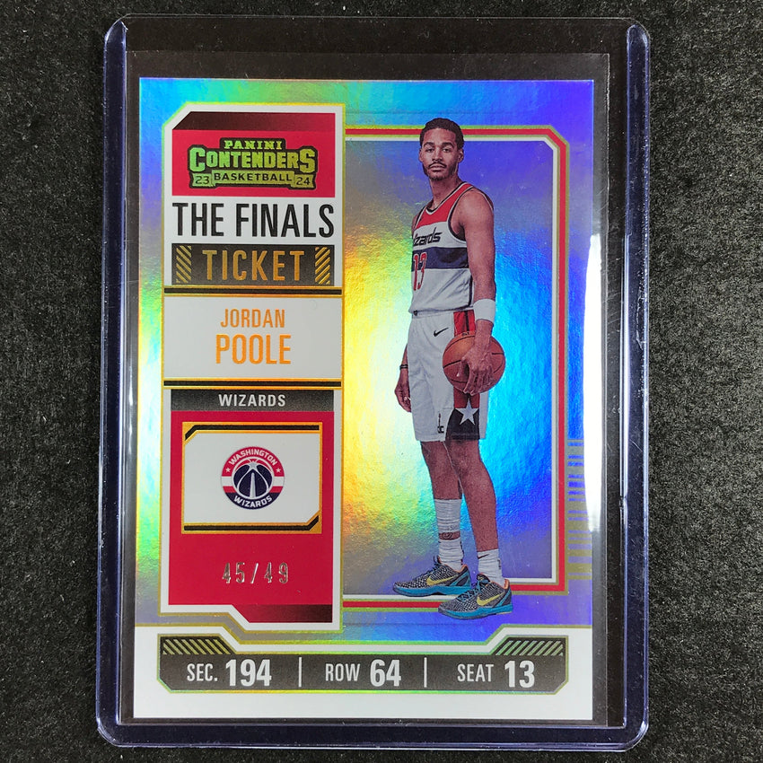 2023-24 Contenders JORDAN POOLE The Finals Ticket 45/49
