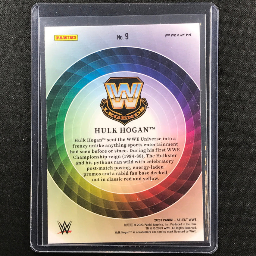 2023 Select Wwe Hulk Hogan Color Wheel Ssp No 9