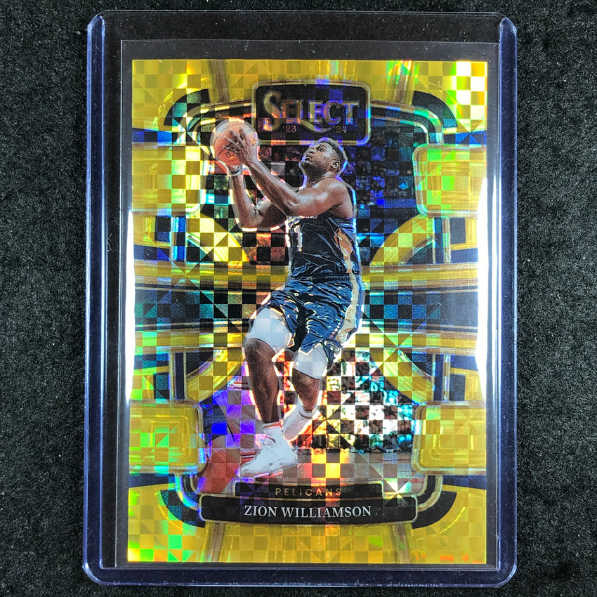 2023-24 Select ZION WILLIAMSON Concourse Gold 2/10 #36