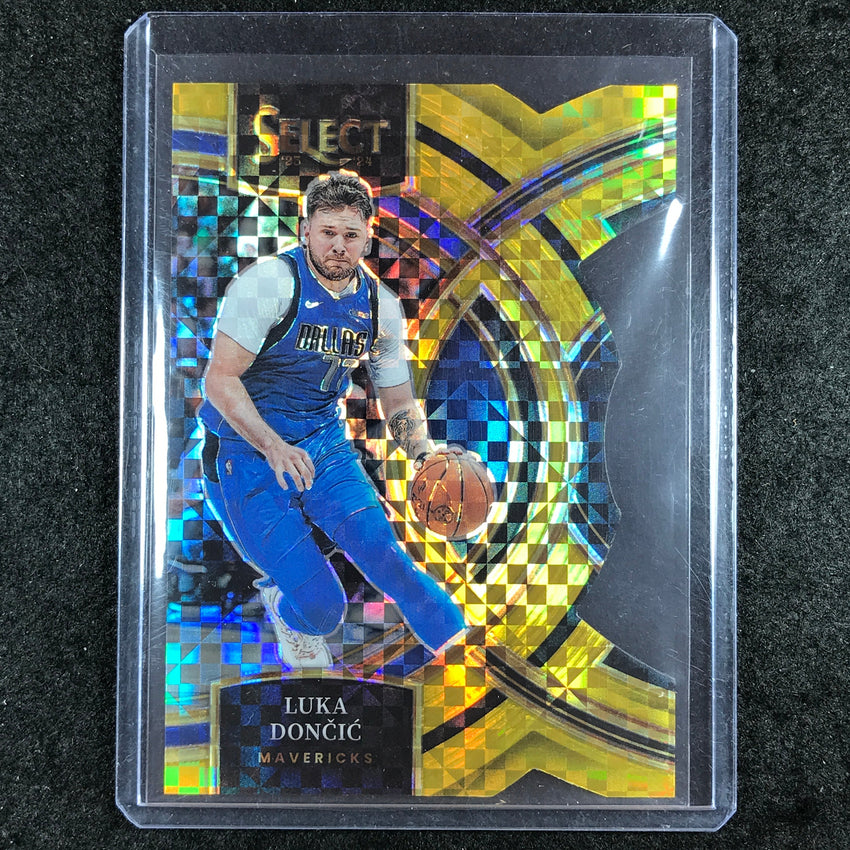 2023-24 Select LUKA DONCIC Premier Level Gold Die-Cut 3/10 #150