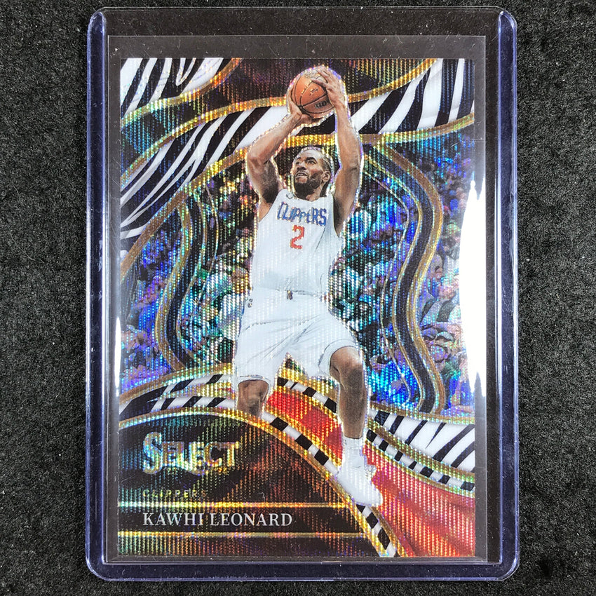 2023-24 Select KAWHI LEONARD Courtside Zebra SSP #224