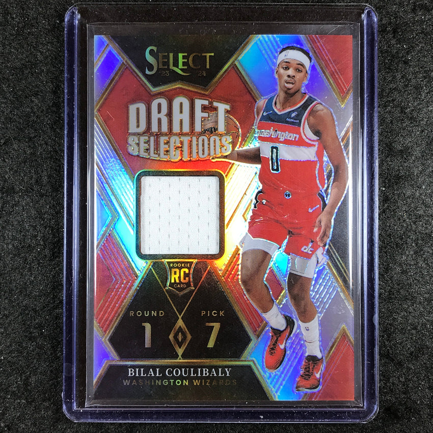 2023-24 Select BILAL COULIBALY Draft Selections Rookie Jersey Relic #BC