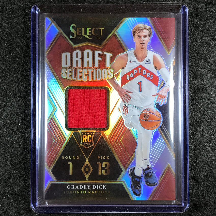2023-24 Select GRADEY DICK Draft Selections Rookie Jersey Relic #GD