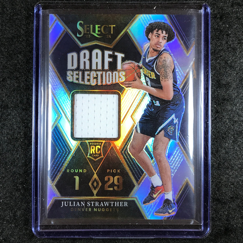 2023-24 Select JULIAN STRAWTHER Draft Selections Rookie Jersey Relic #JS