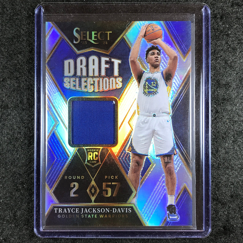 2023-24 Select TRAYCE JACKSON-DAVIS Draft Selections Rookie Jersey Relic #TJ