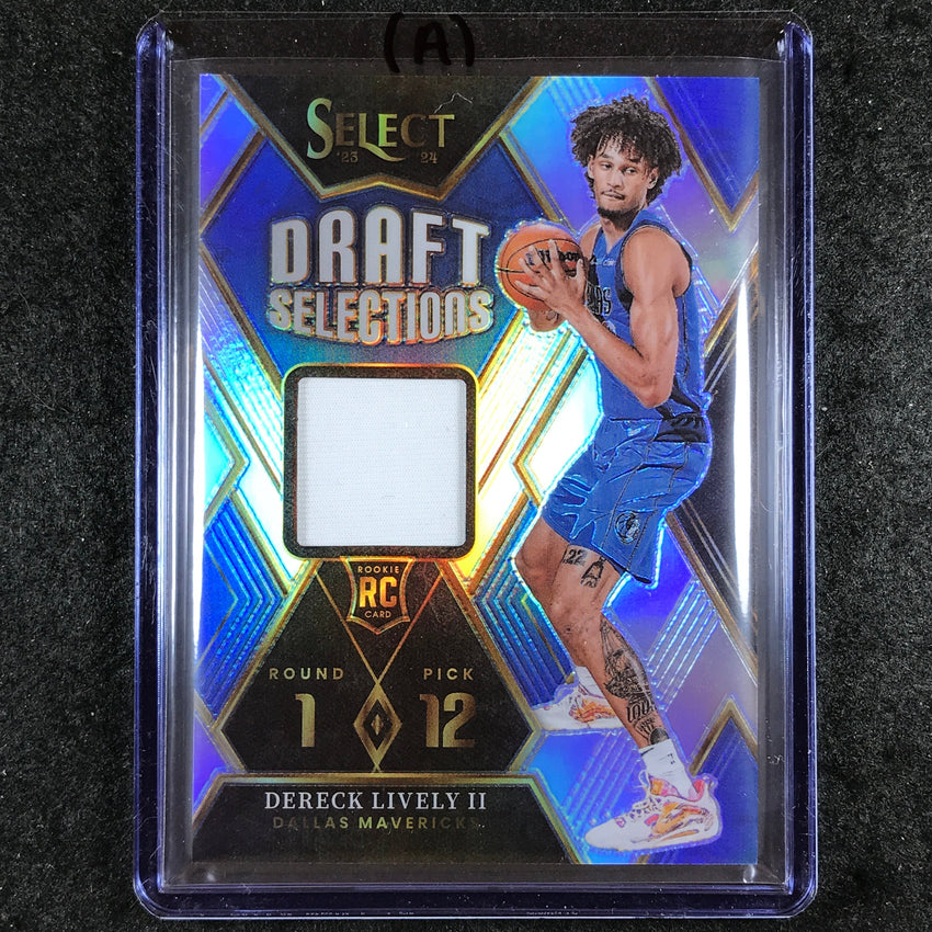 2023-24 Select DERECK LIVELY II Draft Selections Rookie Jersey Relic #DL (A)