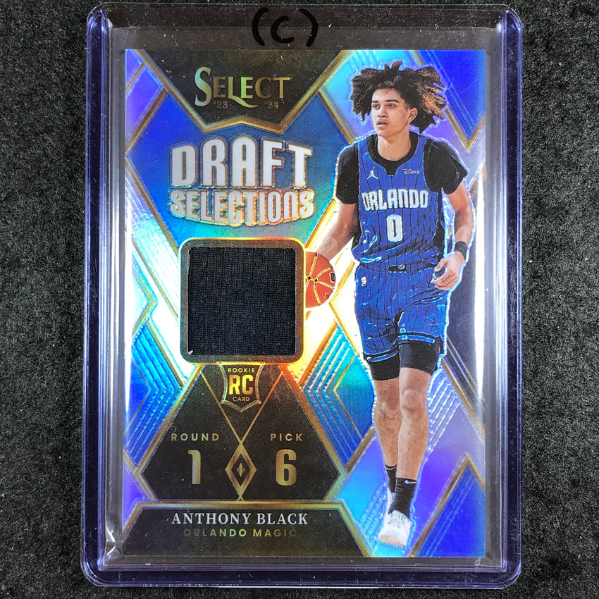 2023-24 Select ANTHONY BLACK Draft Selections Rookie Jersey Relic #DL (C)