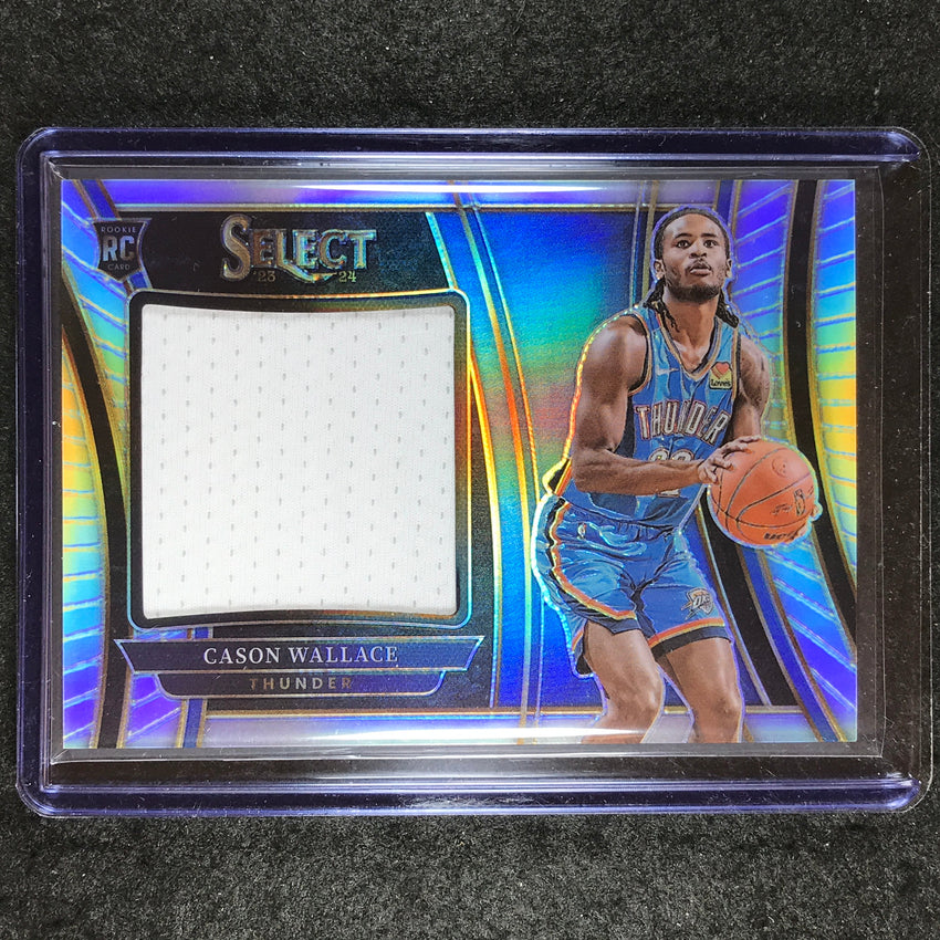 2023-24 Select CASON WALLACE Rookie Jumbo Swatches Jersey Relic #CW