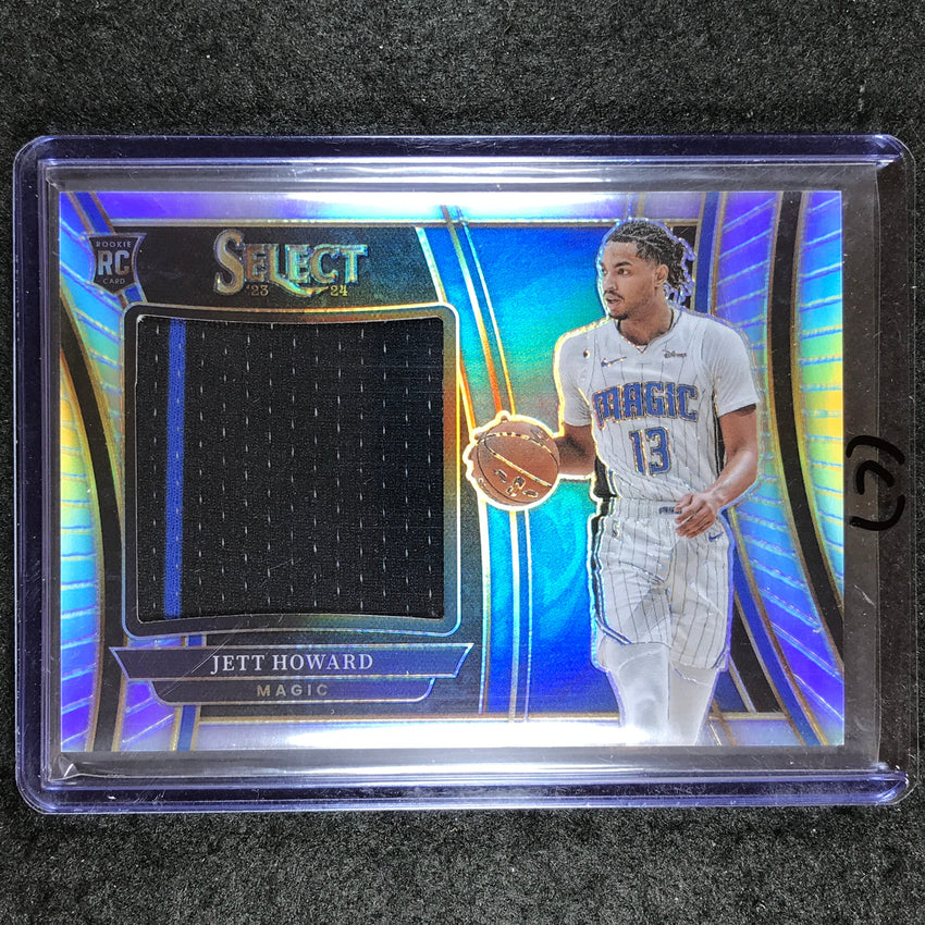 2023-24 Select JETT HOWARD Rookie Jumbo Swatches Jersey Relic #JT (C)