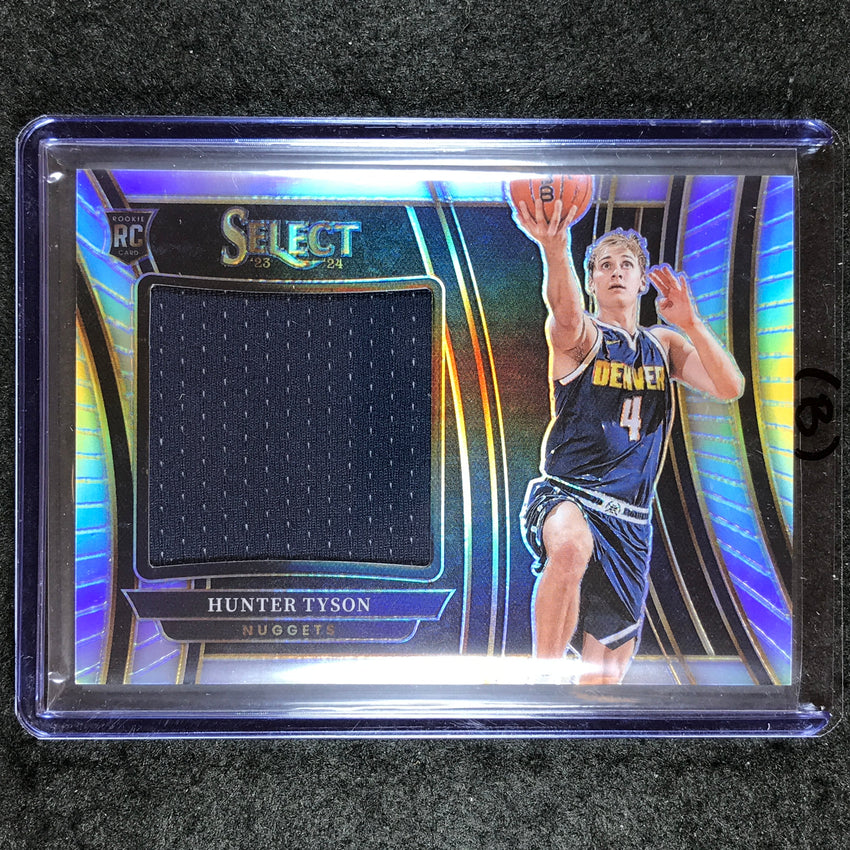2023-24 Select HUNTER TYSON Rookie Jumbo Swatches Jersey Relic #HT (B)