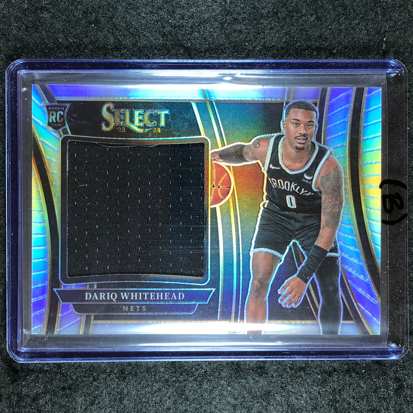 2023-24 Select DARIQ WHITEHEAD Rookie Jumbo Swatches Jersey Relic #DW (B)
