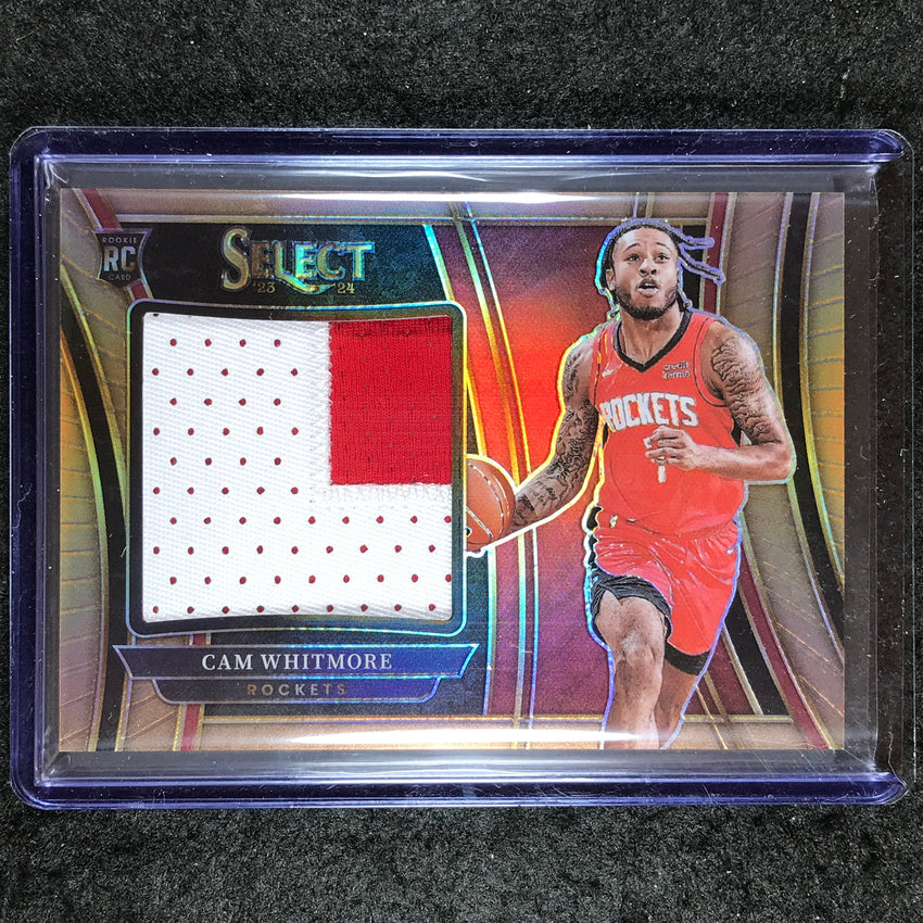 2023-24 Select CAM WHITMORE Rookie Jumbo Swatches Patch Relic Copper 2/49
