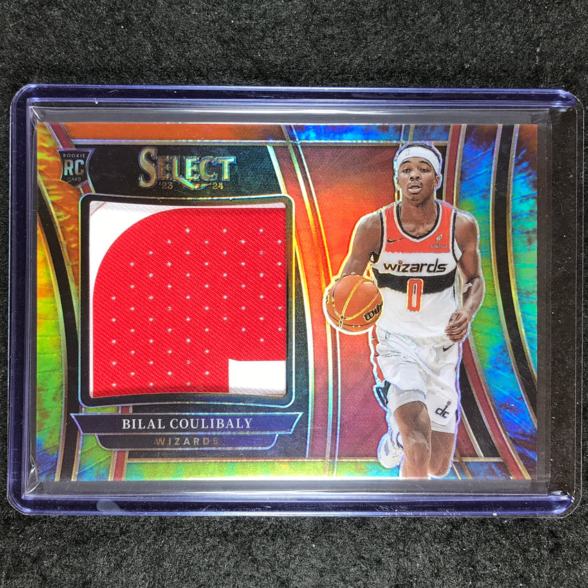 2023-24 Select BILAL COULIBALY Rookie Jumbo Swatches Patch Relic Tie-Dye 13/25