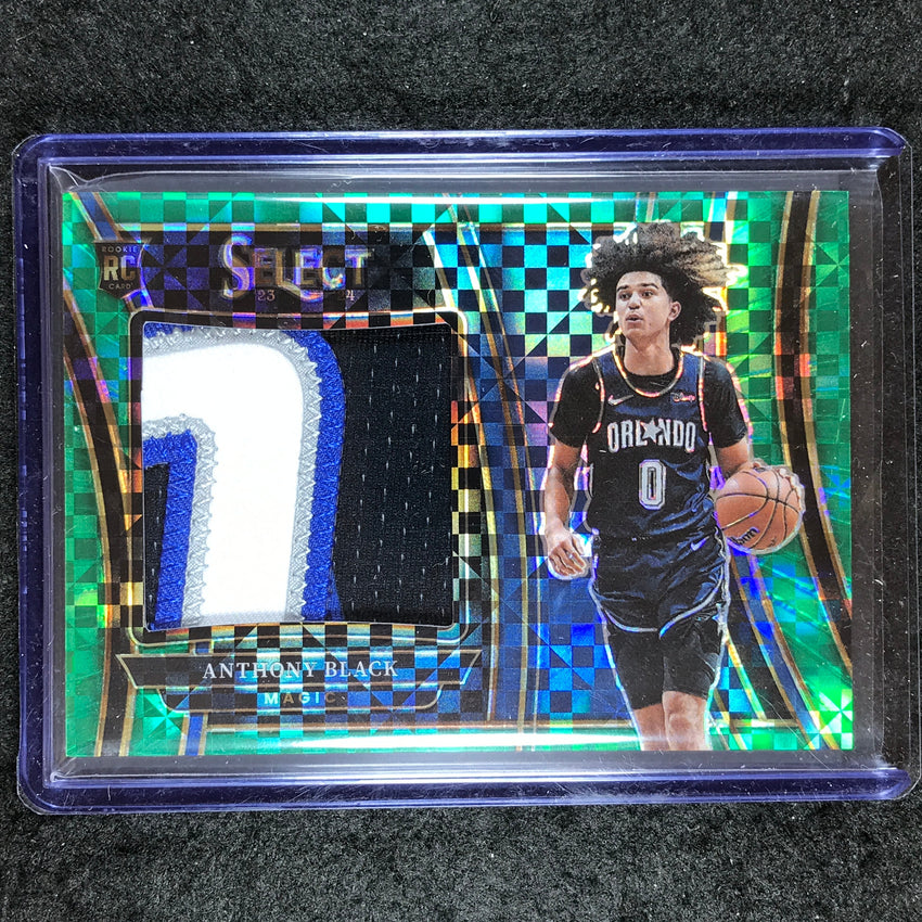 2023-24 Select ANTHONY BLACK Rookie Jumbo Swatches Patch Relic Green 2/5