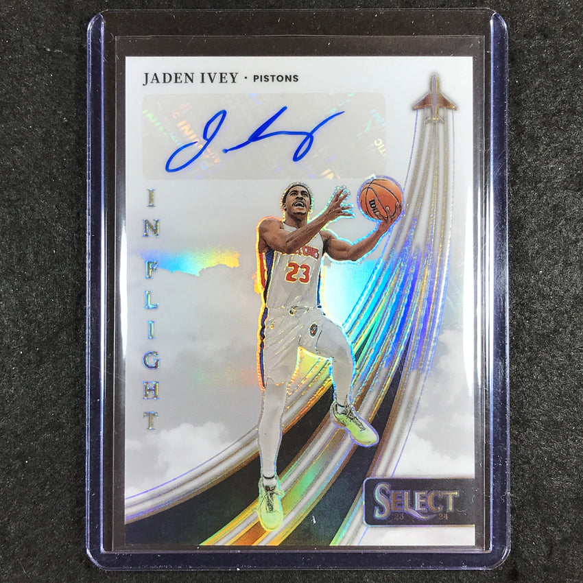 2023-24 Select JADEN IVEY In Flight Auto Base 79/125