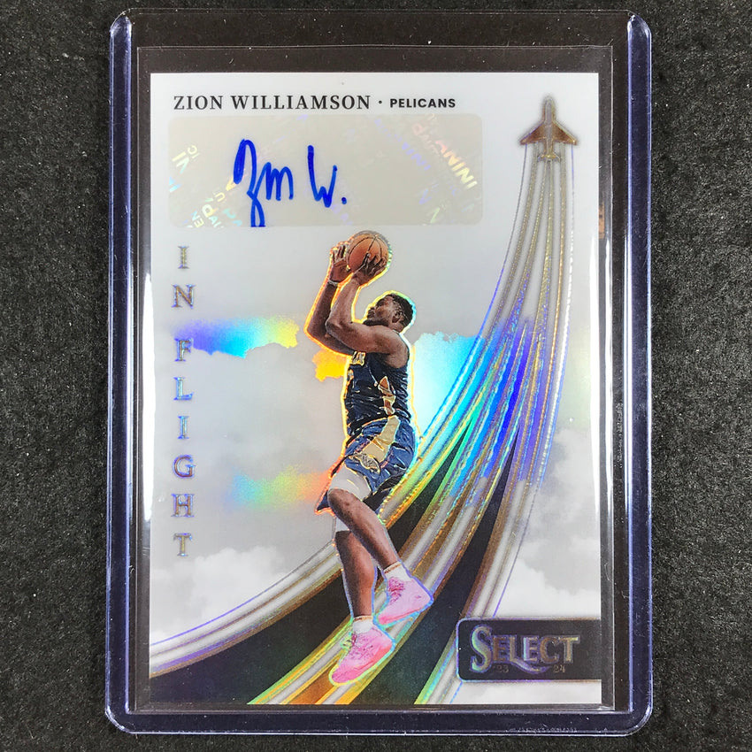 2023-24 Select ZION WILLIAMSON In Flight Auto Base 24/75