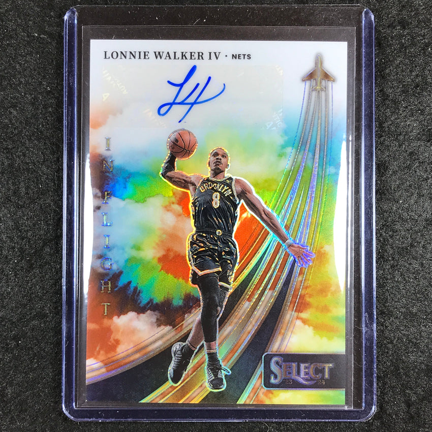 2023-24 Select LONNIE WALKER IV In Flight Auto Tie-Dye 20/25