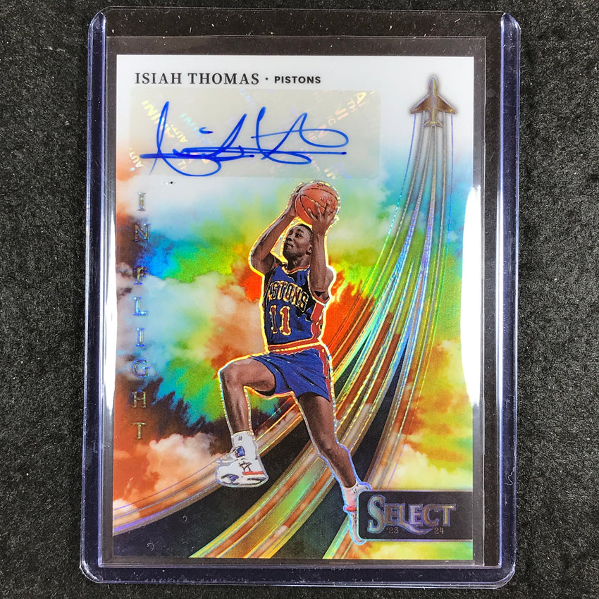 2023-24 Select ISIAH THOMAS In Flight Auto Tie-Dye 19/25