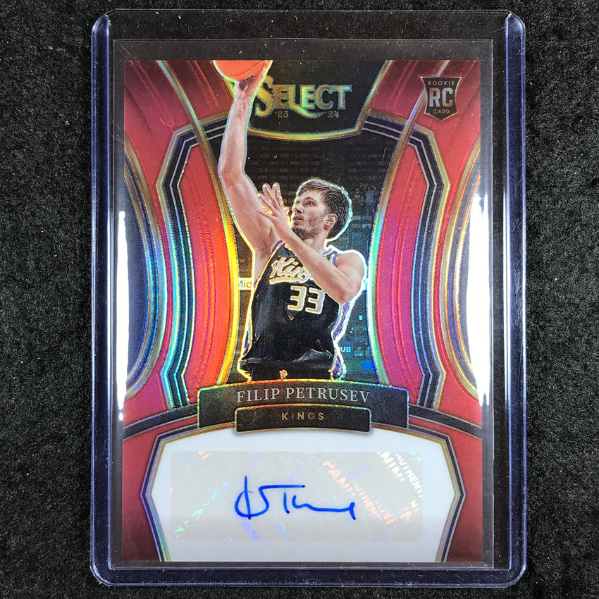2023-24 Select FILIP PETRUSEV Rookie Signatures Auto Red 31/99