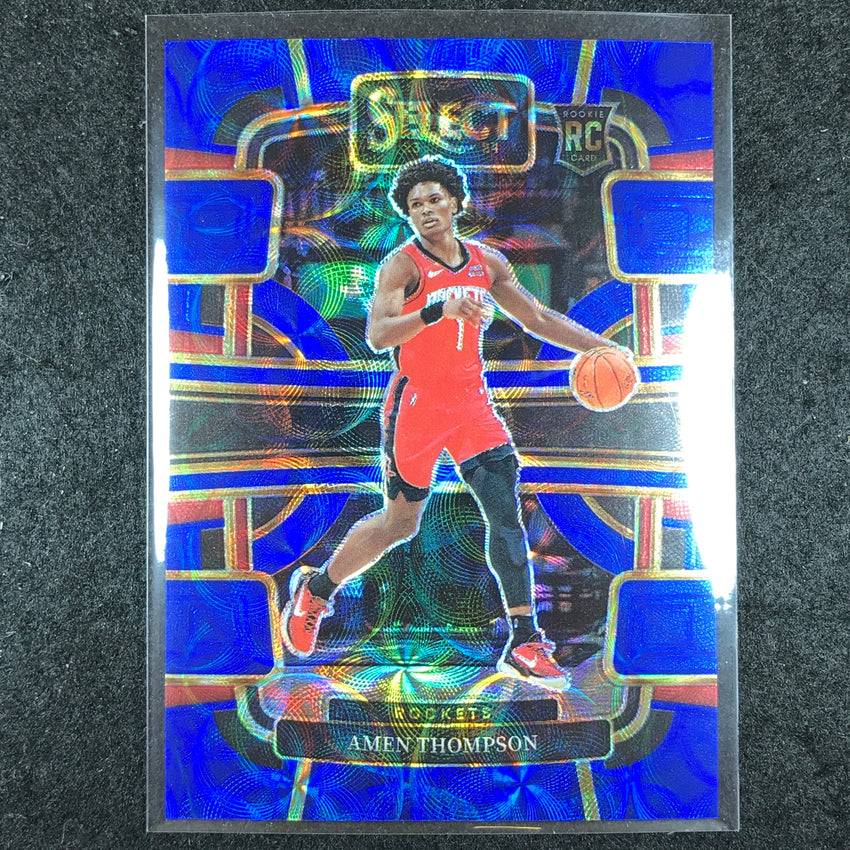 2023-24 Select AMEN THOMPSON Concourse Rookie Blue Scope 246/249 #96