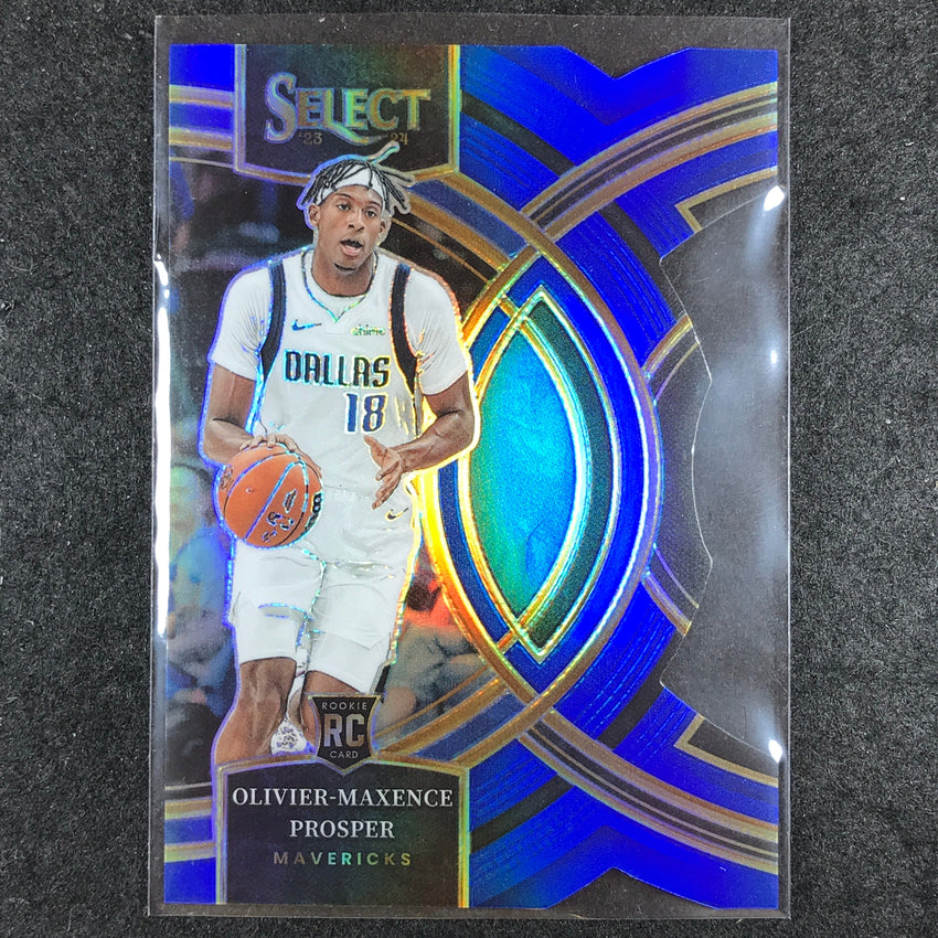 2023-24 Select OLIVIER-MAXENCE PROSPER Premier Level Rookie Blue Die-Cut 64/249