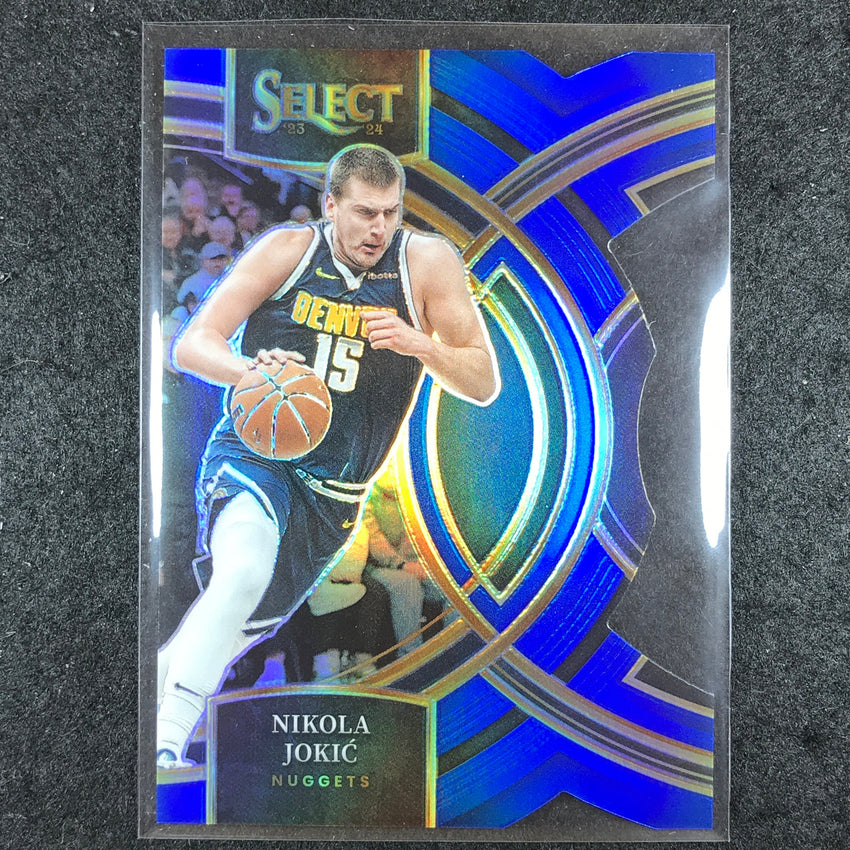 2023-24 Select NIKOLA JOKIC Premier Level Blue Die-Cut 223/249 #169