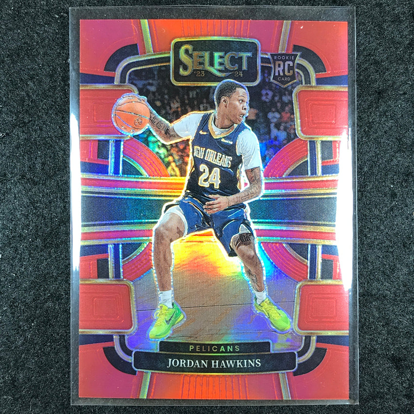 2023-24 Select JORDAN HAWKINS Concourse Rookie Red 58/199 #72