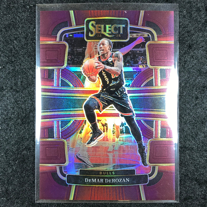 2023-24 Select DEMAR DEROZAN Concourse Maroon 38/175 #10