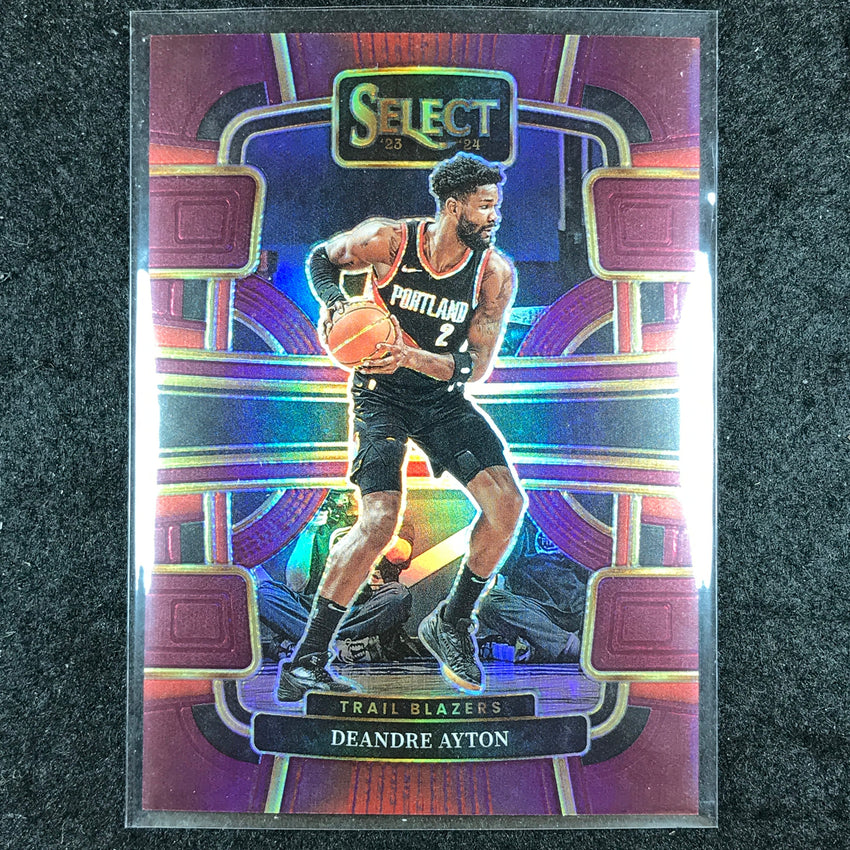 2023-24 Select DEANDRE AYTON Concourse Maroon 9/175 #11