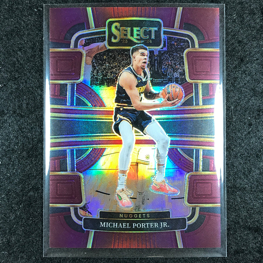 2023-24 Select MICHAEL PORTER JR. Concourse Maroon 175/175 #23