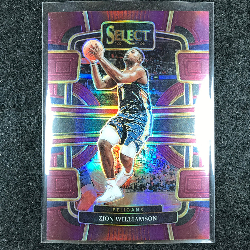 2023-24 Select ZION WILLIAMSON Concourse Maroon 69/175 #36