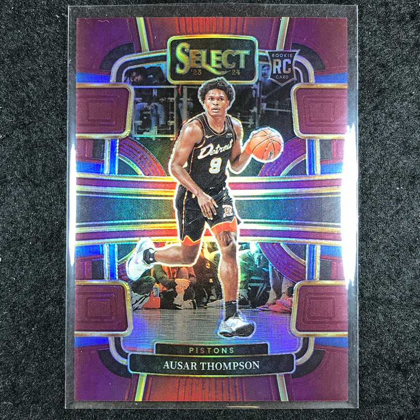 2023-24 Select AUSAR THOMPSON Concourse Rookie Maroon 111/175 #95
