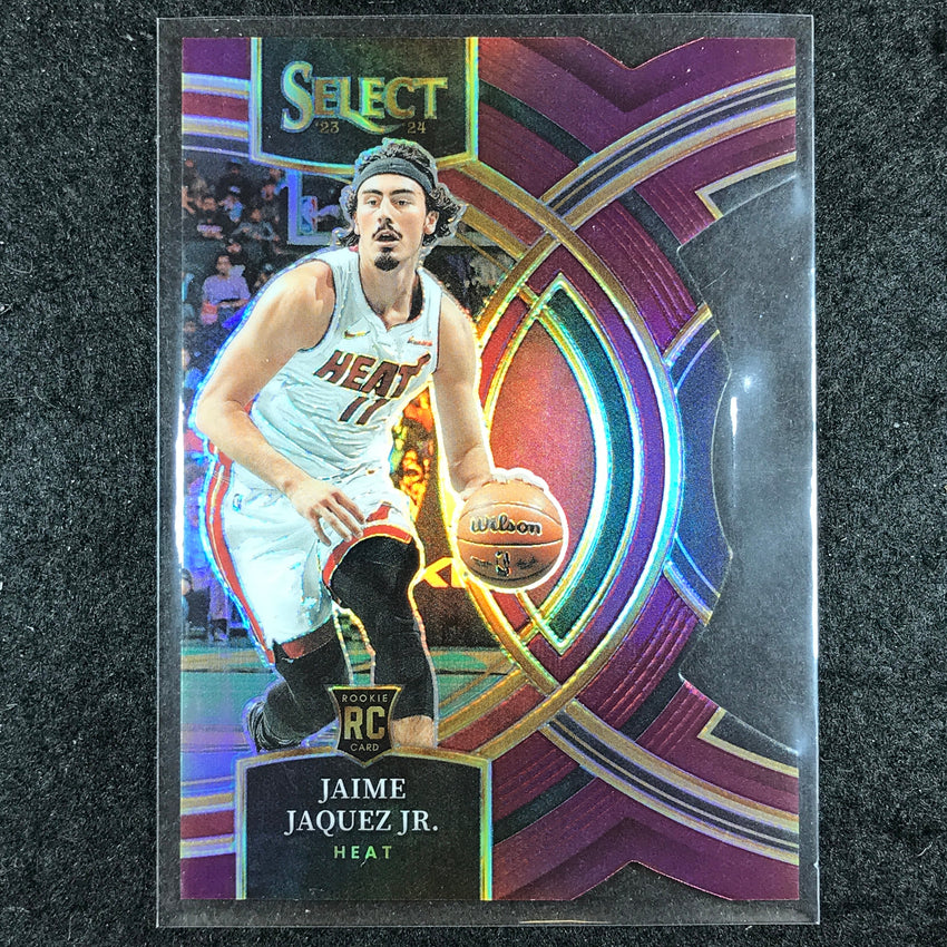 2023-24 Select JAIME JAQUEZ JR. Premier Level Rookie Maroon Die-Cut 30/175 #102