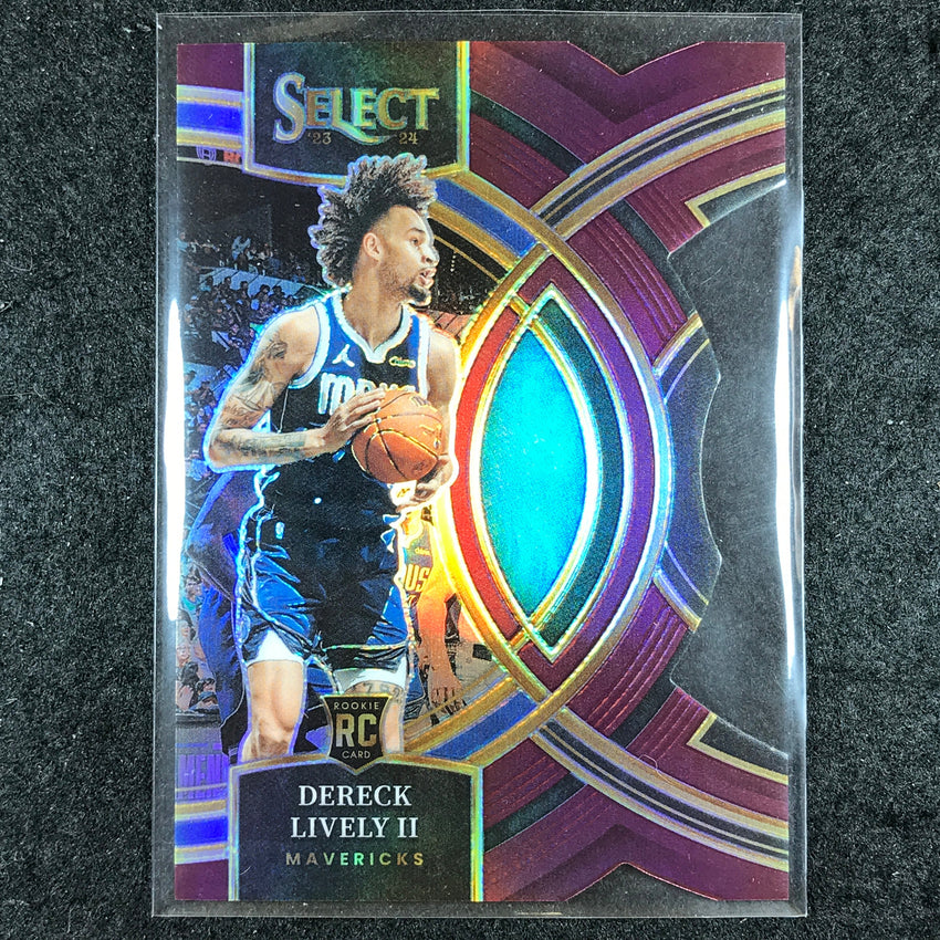 2023-24 Select DERECK LIVELY II Premier Level Rookie Maroon Die-Cut 59/175 #111