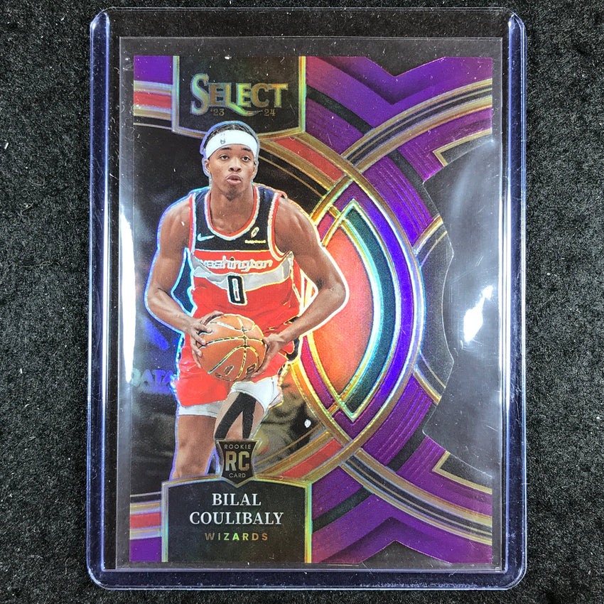 2023-24 Select BILAL COULIBALY Premier Level Rookie Purple Die-Cut 66/99 #131